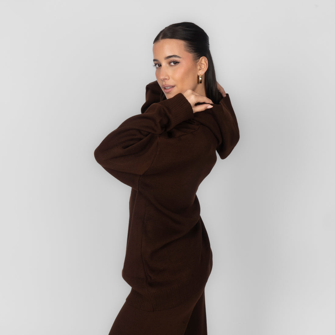 Triana — Conjunto de punto acogedor con cremallera