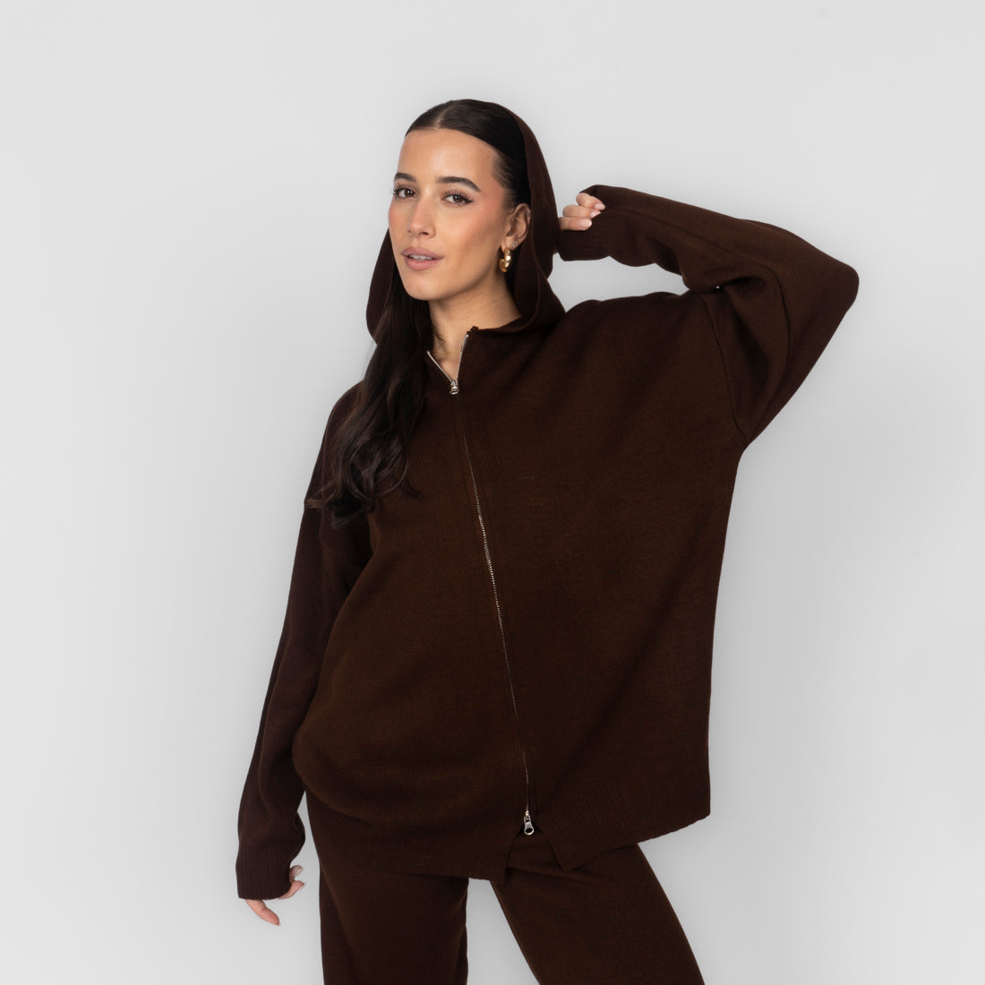 Rut — Conjunto de punto acogedor con cremallera