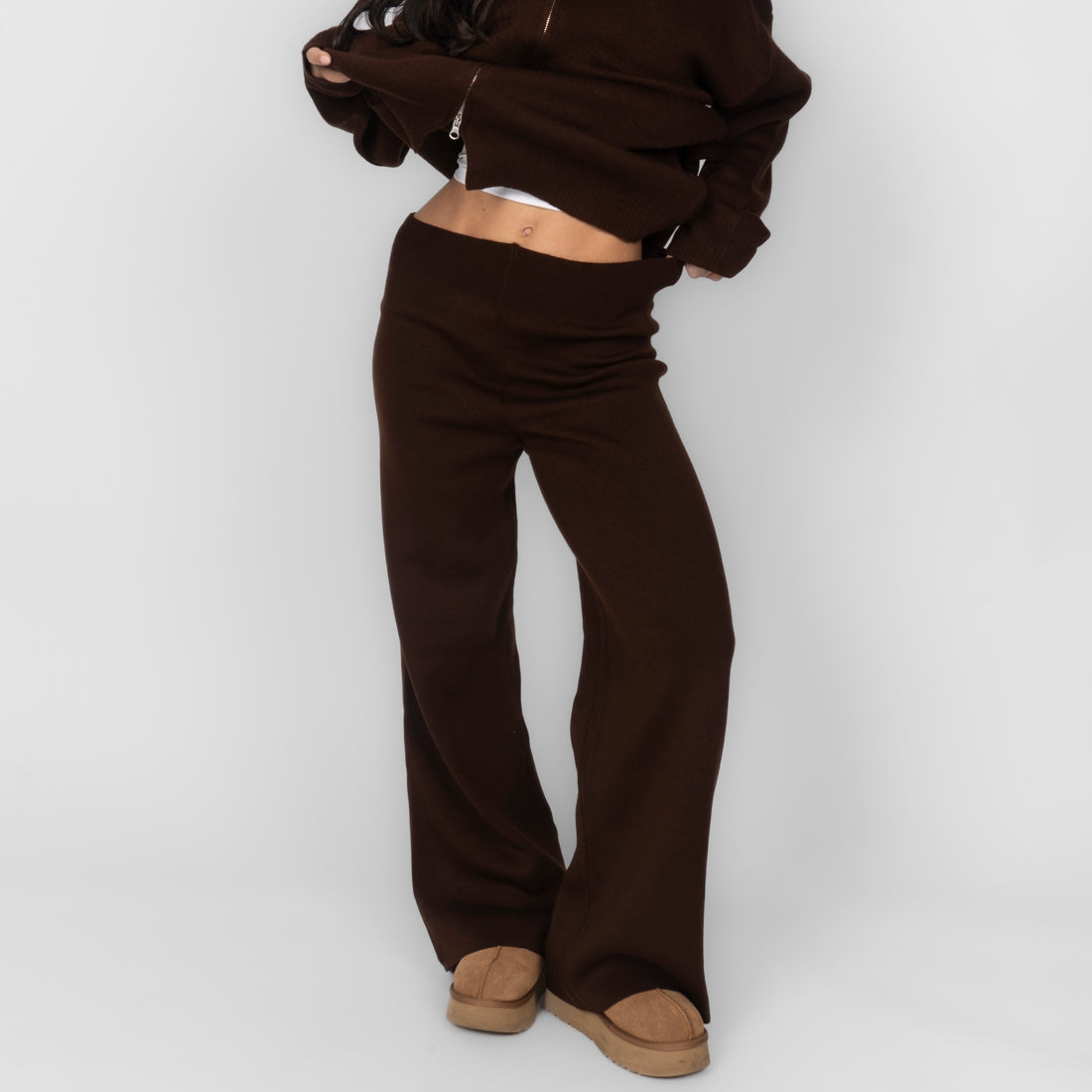 Rut — Conjunto de punto acogedor con cremallera