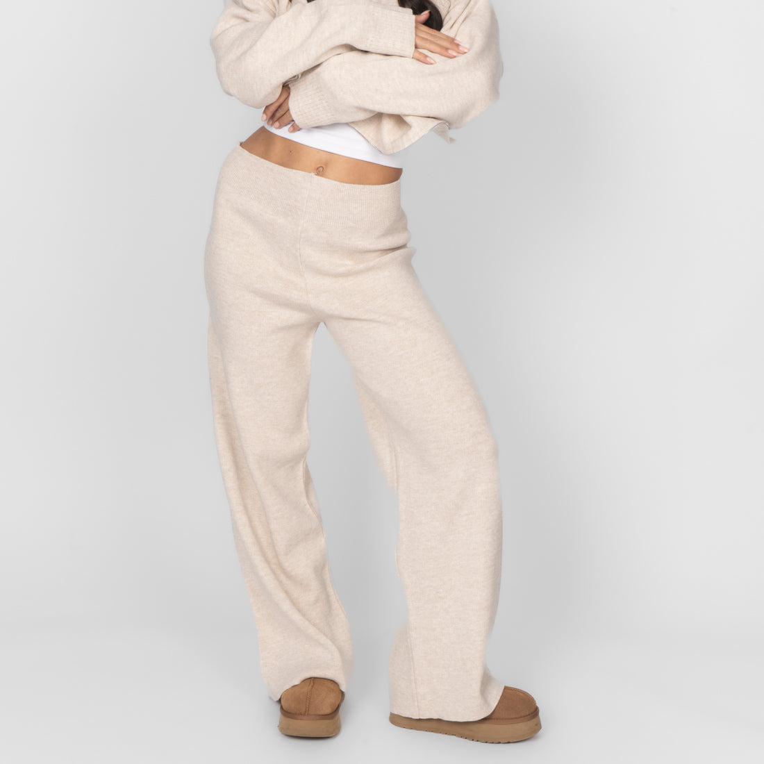 Triana — Conjunto de punto acogedor con cremallera