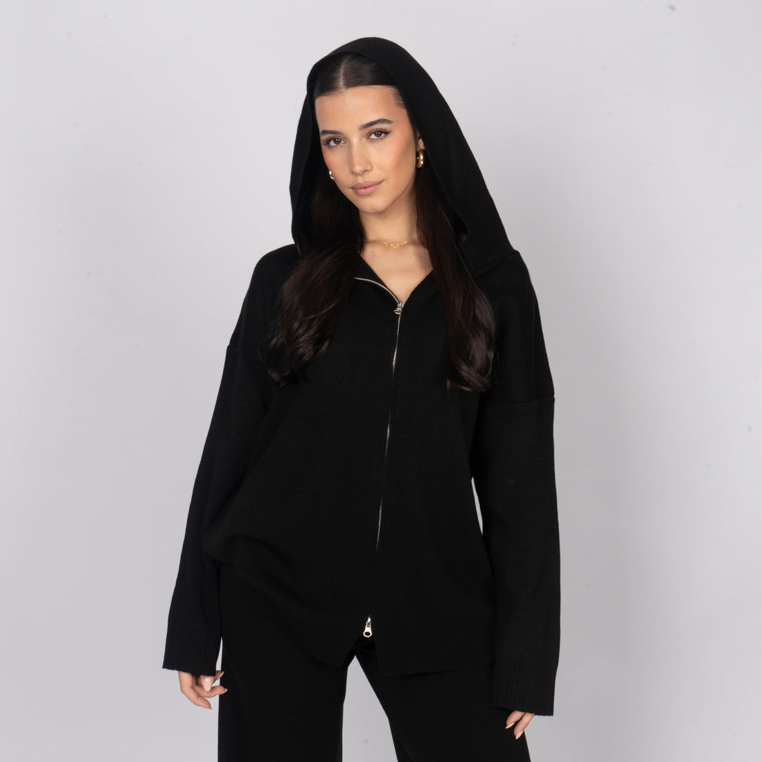 Rut — Conjunto de punto acogedor con cremallera