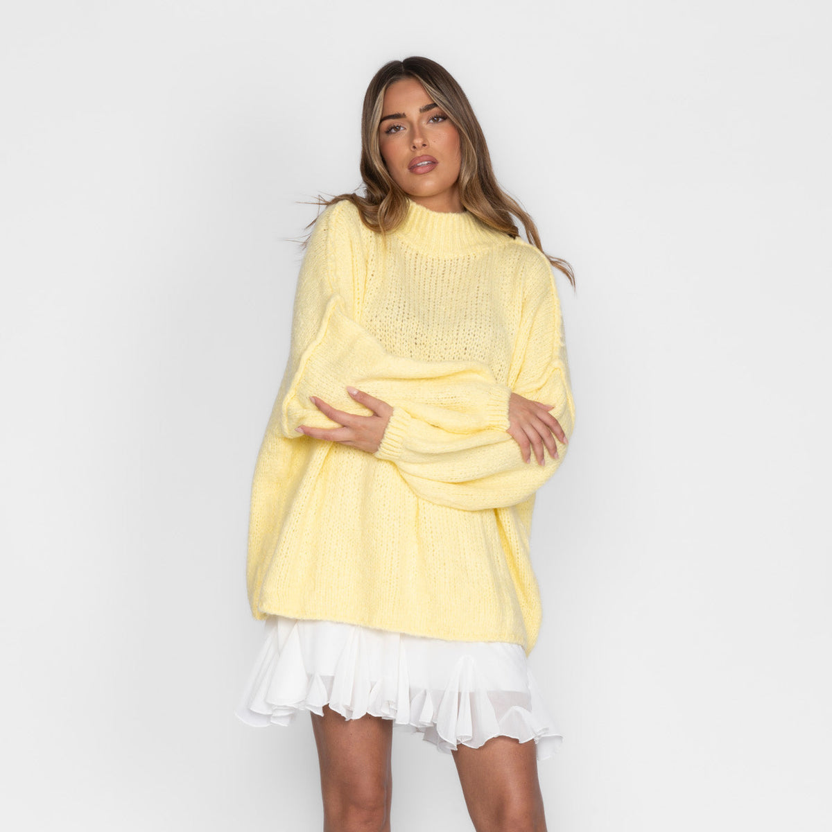 Alma — Jersey holgado casual acogedor