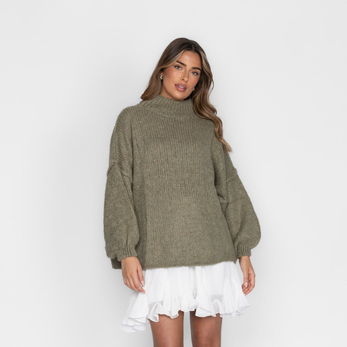 Alma — Jersey holgado casual acogedor