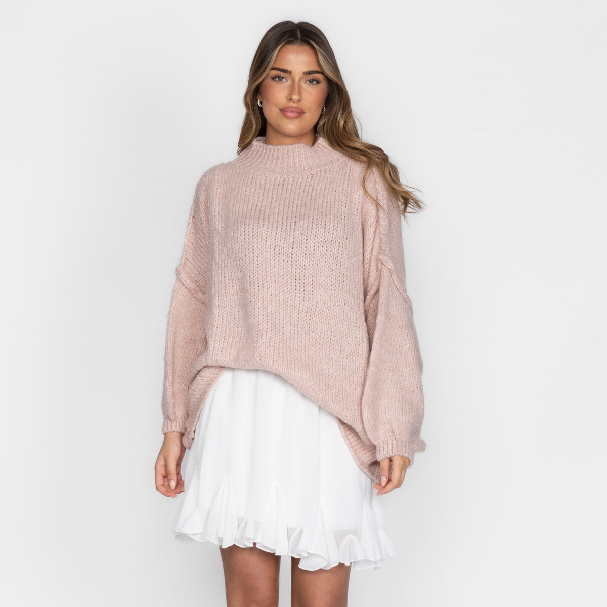 Alma — Jersey holgado casual acogedor