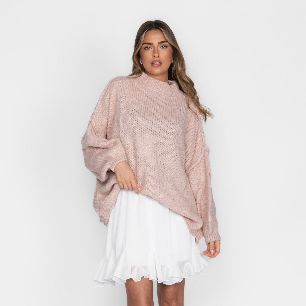 Alma — Jersey holgado casual acogedor