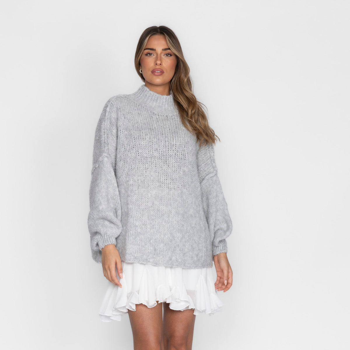 Alma — Jersey holgado casual acogedor