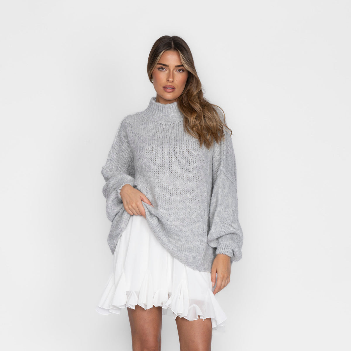 Alma — Jersey holgado casual acogedor