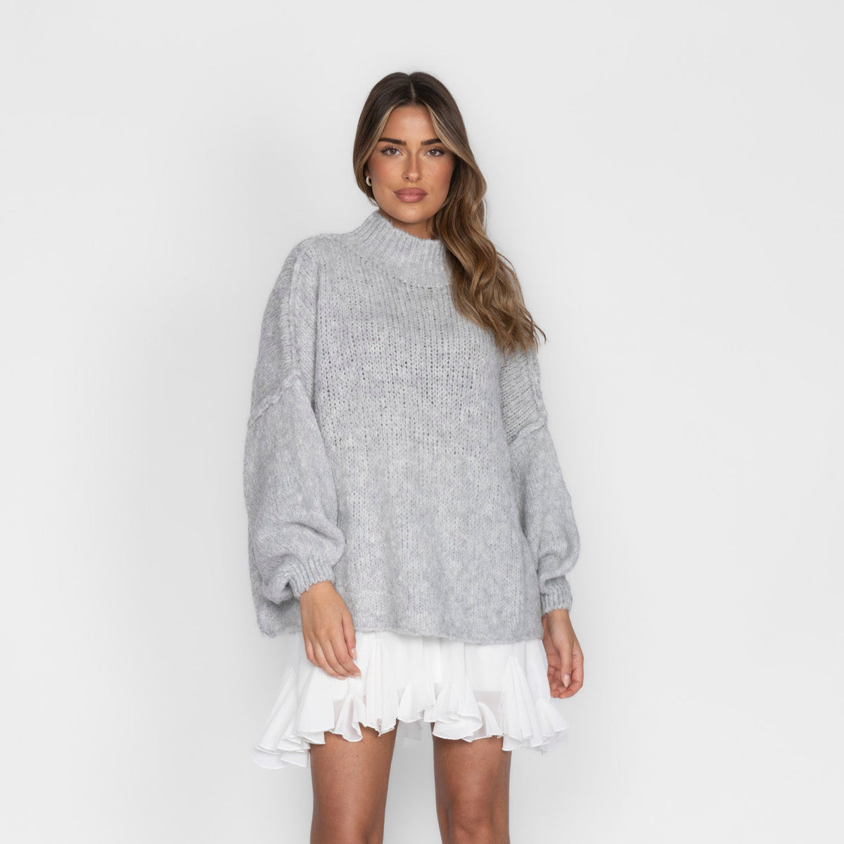 Alma — Jersey holgado casual acogedor