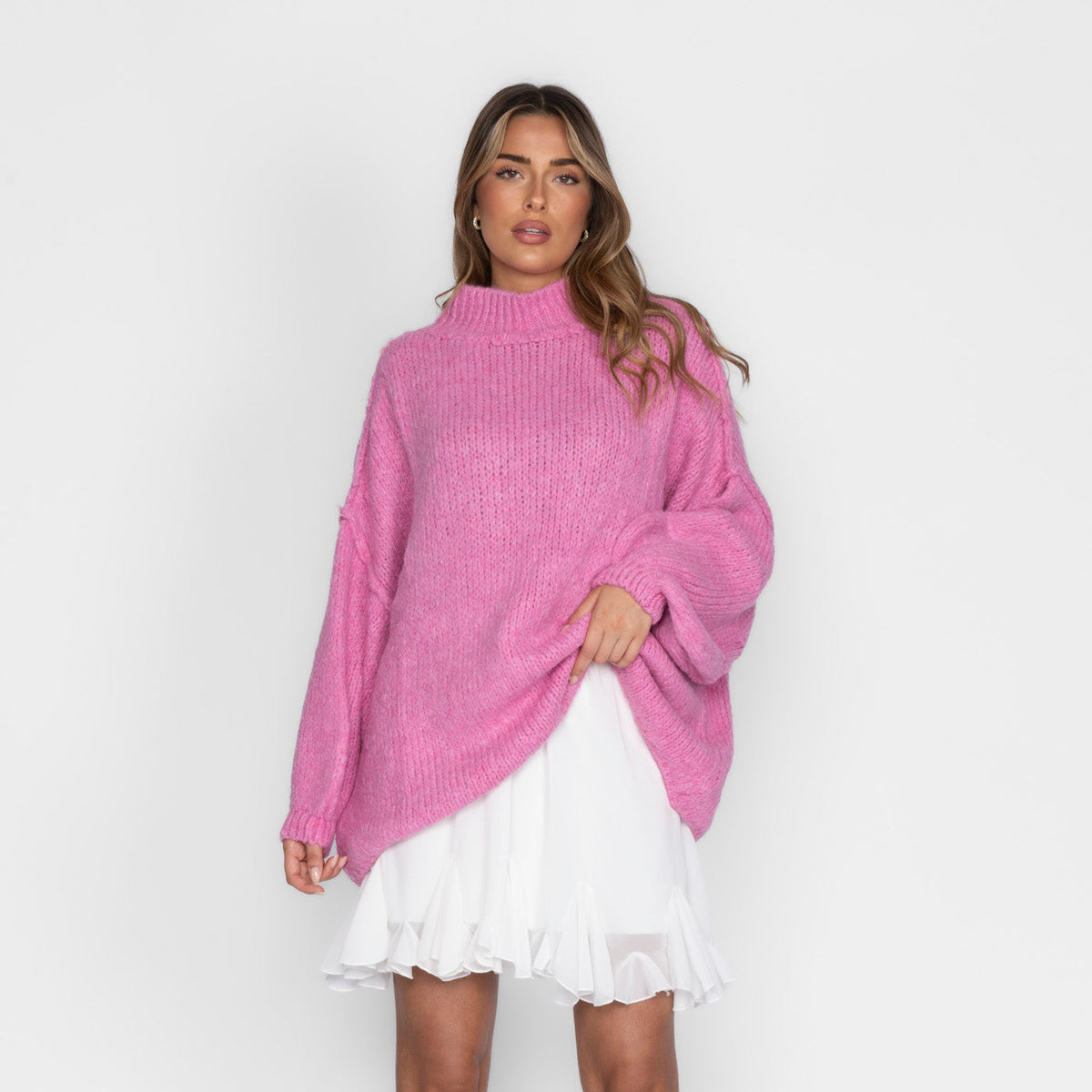 Alma — Jersey holgado casual acogedor