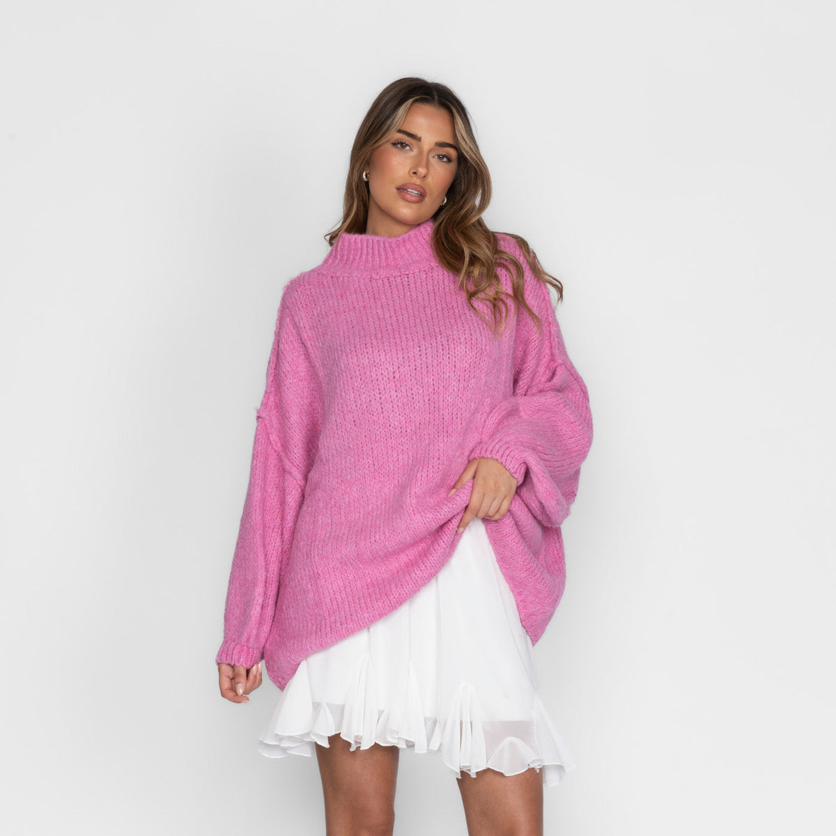 Alma — Jersey holgado casual acogedor