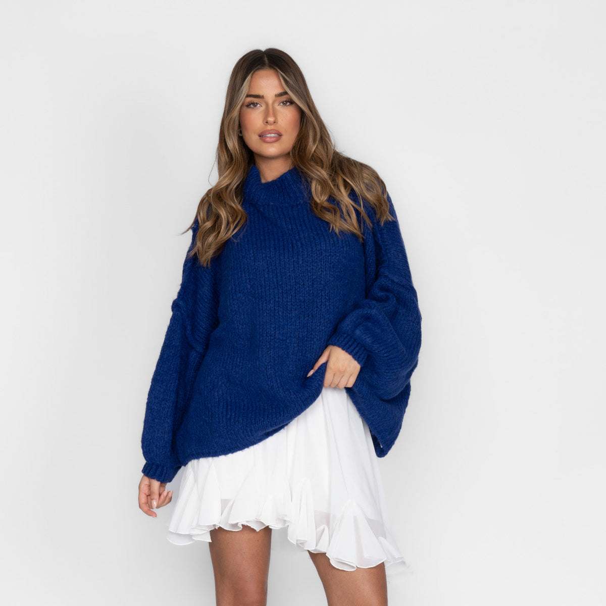 Alma — Jersey holgado casual acogedor