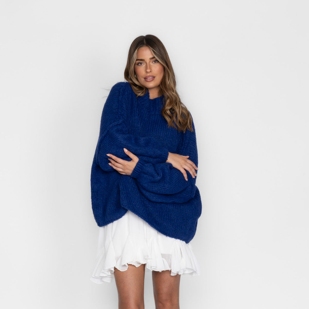 Alma — Jersey holgado casual acogedor
