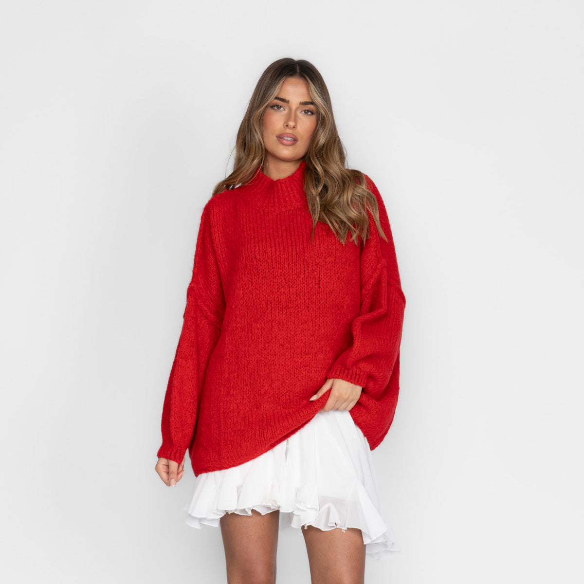 Alma — Jersey holgado casual acogedor
