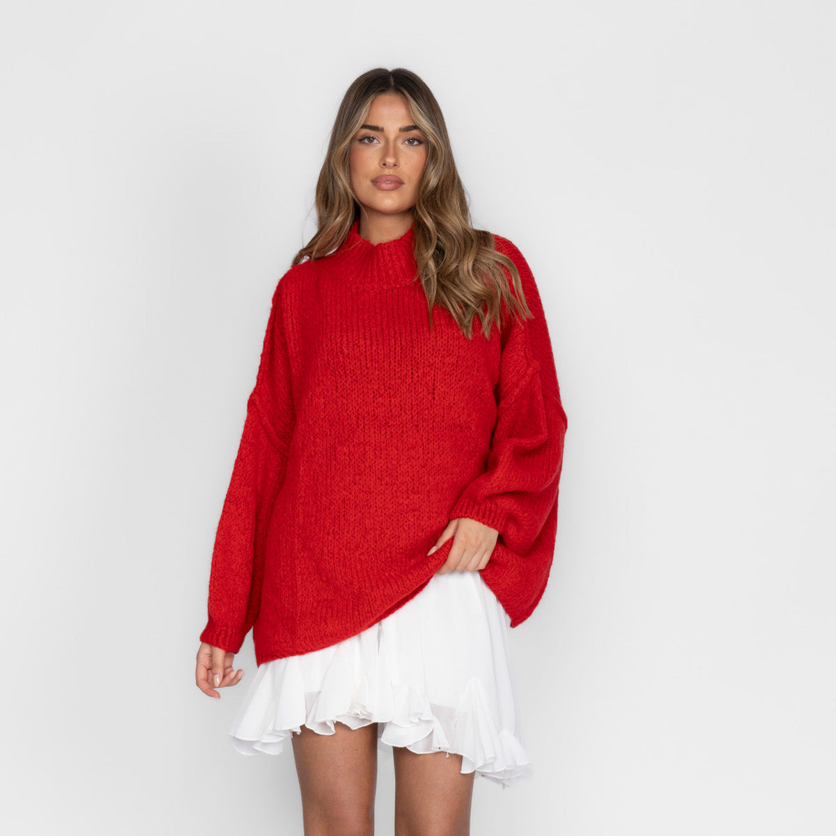 Alma — Jersey holgado casual acogedor