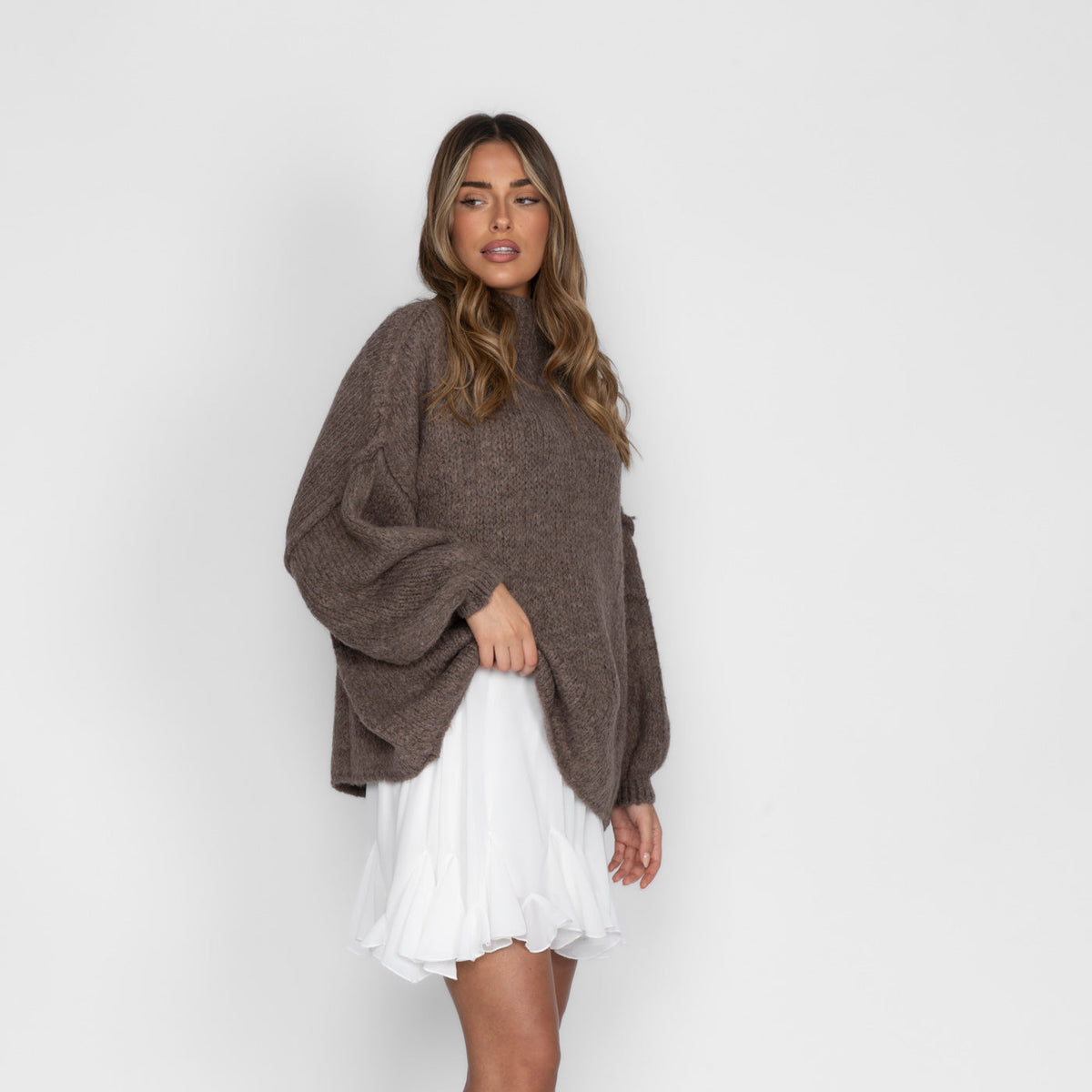 Alma — Jersey holgado casual acogedor