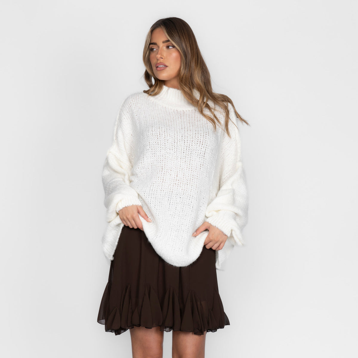 Alma — Jersey holgado casual acogedor