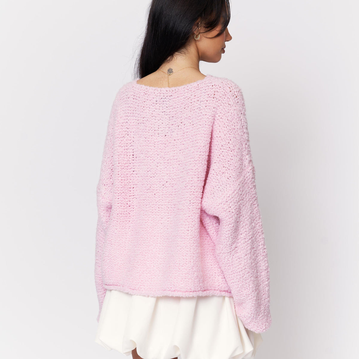 Cloe — Cárdigan bouclé acogedor