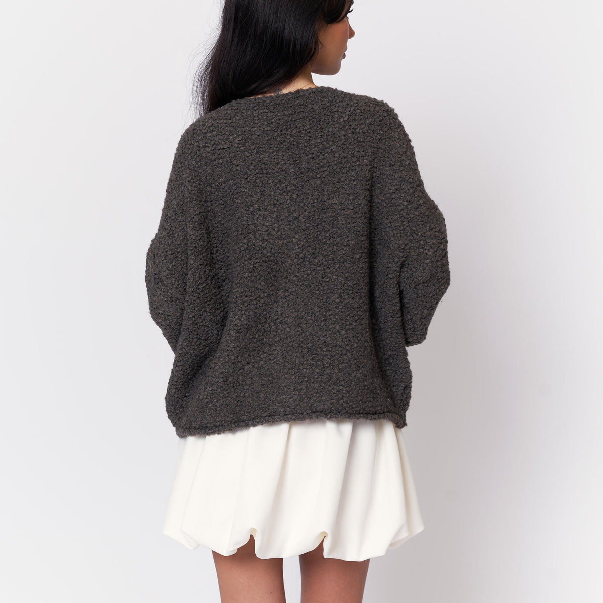 Cloe — Cárdigan bouclé acogedor