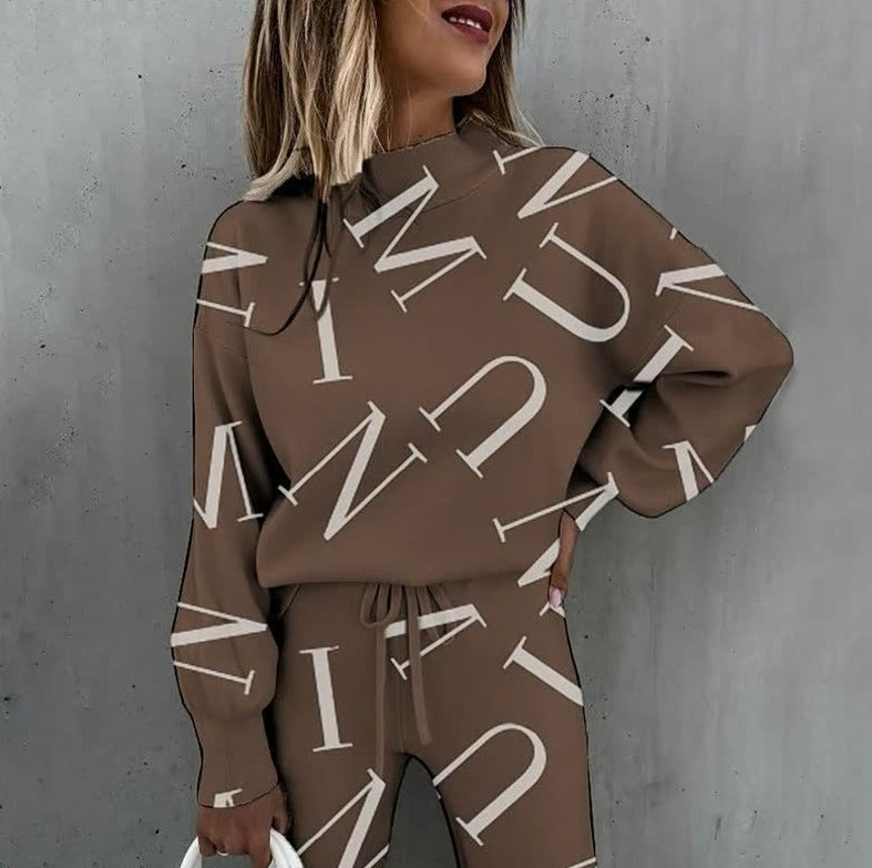Concha — Conjunto chándal de punto con estampado de estrellas