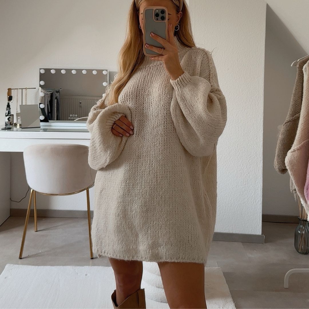 Alma — Jersey holgado casual acogedor