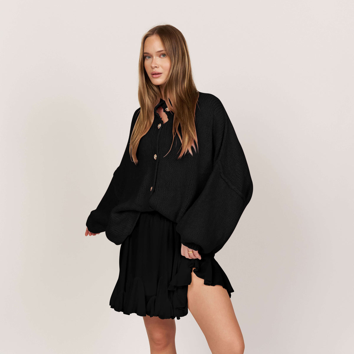 Aitana — Cárdigan holgado acogedor