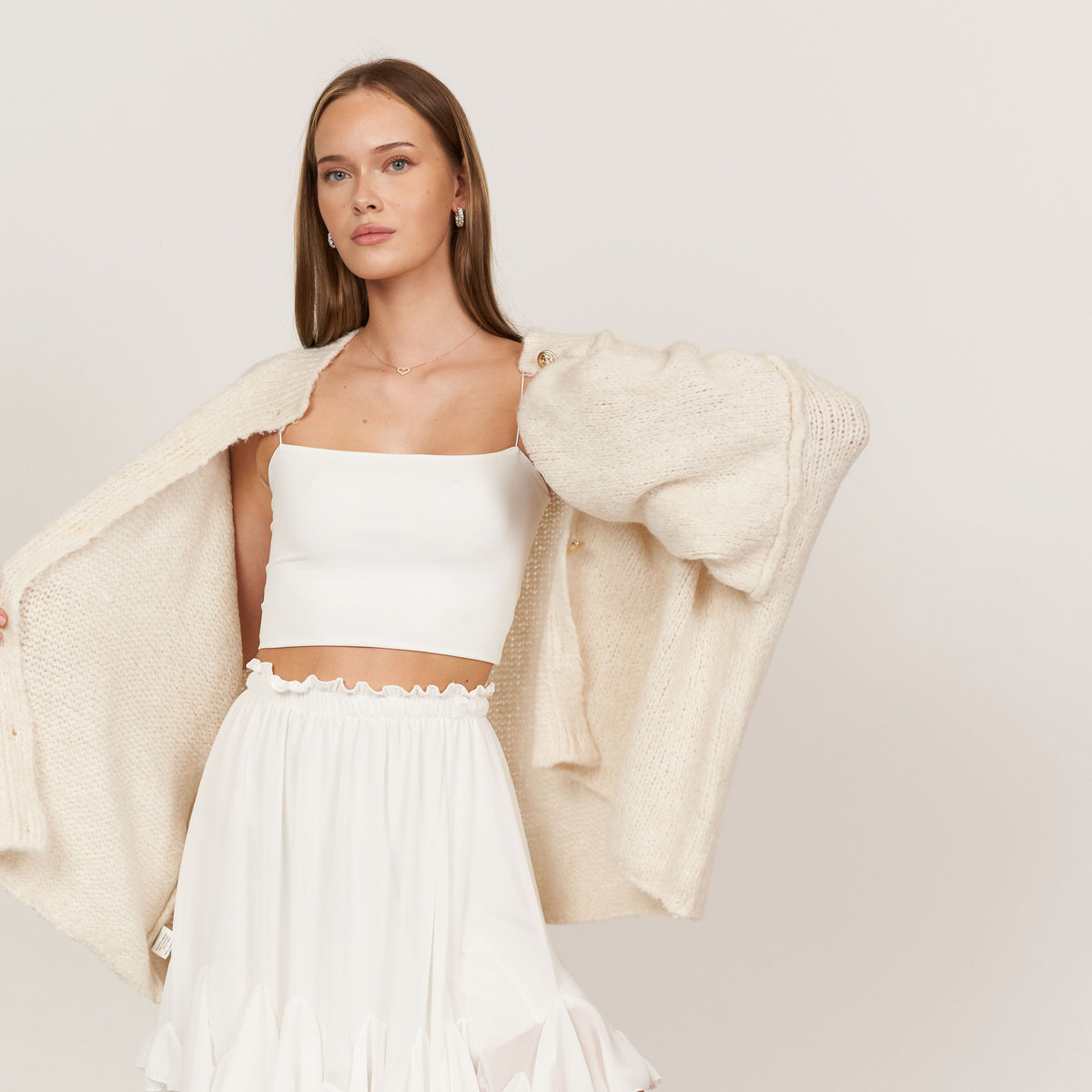 Aitana — Cárdigan holgado acogedor